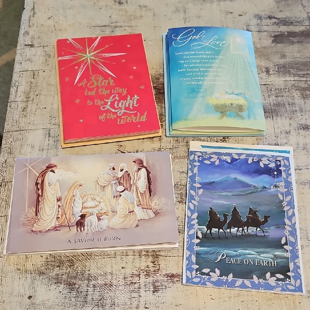 3 for $10 🎄 Set of 22 Christmas Greeting Cards With Envelopes